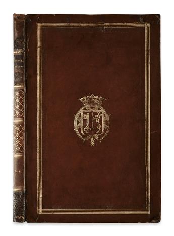 MANUSCRIPT.  Pazzi, Antonio de.  Batrachomyomachia . . . di Homero in lingua Toscana.  Manuscript in Italian on paper.   18th century?